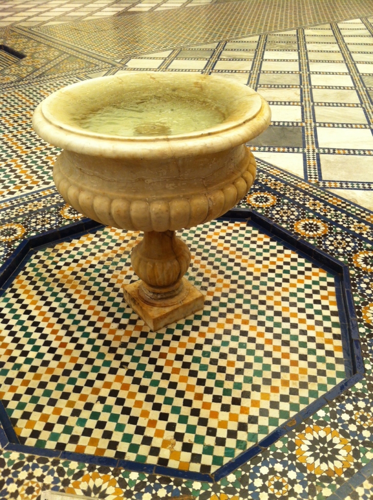 Moroccan fountain 